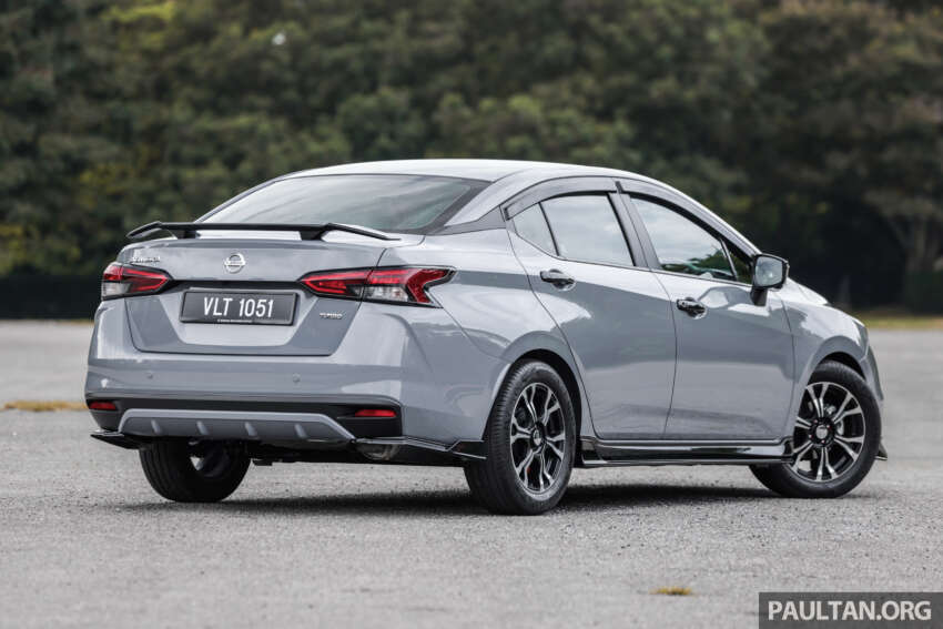 2024 Nissan Almera Kuro Edition in Malaysia gallery – black Tomei bodykit, rims; new Glacier Grey; fr RM84k 1728670