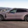 2025 Porsche Taycan facelift – range now up to 678 km, 320 kW DC fast charging, up to 952 PS on Turbo S