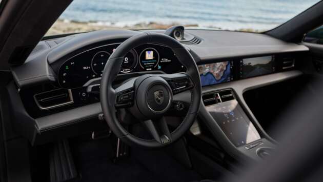 2025 Porsche Taycan facelift – range now up to 678 km, 320 kW DC fast charging, up to 952 PS on Turbo S