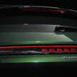 2025 Porsche Taycan facelift – range now up to 678 km, 320 kW DC fast charging, up to 952 PS on Turbo S