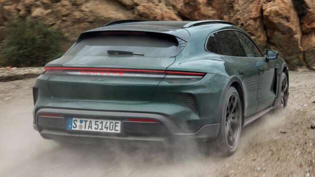 2025 Porsche Taycan facelift – range now up to 678 km, 320 kW DC fast charging, up to 952 PS on Turbo S