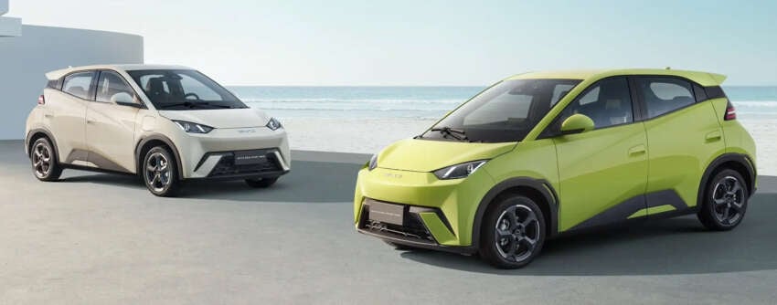 BYD Dolphin Mini – renamed Seagull for international markets; up to 380 km EV range, fr RM105k in Uruguay 1727726