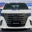 Toyota Alphard Hybrid and Vellfire Hybrid previewed at UMWT’s Beyond Zero event – Malaysian launch soon?