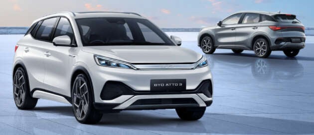 BYD Atto 3 EV 2024 dikemaskini di Thai – skrin 15.6″, kabin hitam, penghidup enjin pintar, 18% lebih murah