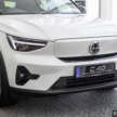 2024 Volvo C40 Recharge in Malaysia with RM43k in options; larger wheels, side steps, digital mirror
