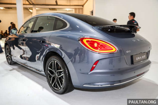 2024 Ora 07 previewed in Malaysia – two variants, up to 640 km EV range; Tesla Model 3, BYD Seal rival