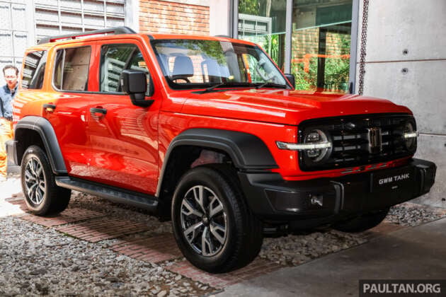 GWM Tank 300 previewed in Malaysia ahead of launch in Q3 2024 – off-road SUV with 220 PS 2.0T, tank turn