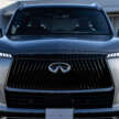 2025 Infiniti QX80 debuts in the US with concept car looks – three-row SUV; 450 hp 3.5L twin-turbo V6, 9AT