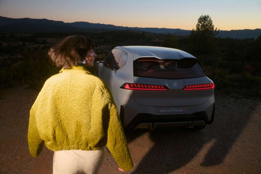 BMW Vision Neue Klasse X previews 2025 iX3 electric SUV – small kidney grille; customisable interior, sound 1742583