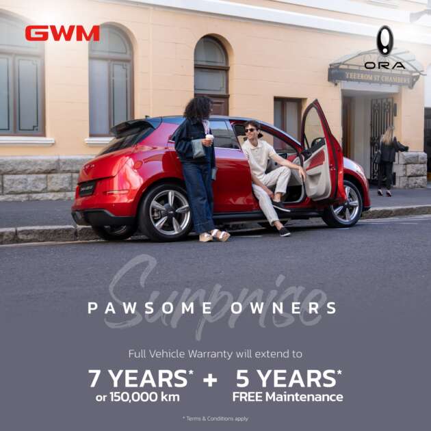 2024 Ora Good Cat now RM26k cheaper in Malaysia, RM114k to RM144k; existing owners get free service