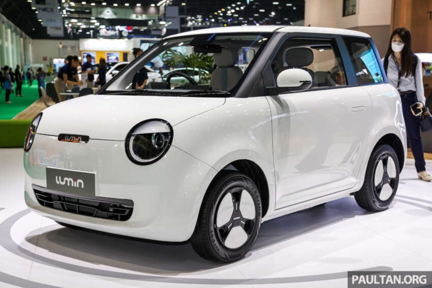 Bangkok 2024: Changan Lumin launched – cute 2-door city EV, 28 kWh, 301 km range, DC optional, fr. RM62k 1744158