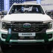 Bangkok 2024: Ford Ranger Wildtrak V6 – 250 PS/600 Nm 3.0L 6-cylinder turbodiesel; RM197k in Thailand