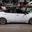 Bangkok 2024: Nissan Almera facelift – B-sedan gets bolder face, blue trim, bodykit with twin central pipes