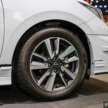 Bangkok 2024: Nissan Almera facelift – B-sedan gets bolder face, blue trim, bodykit with twin central pipes