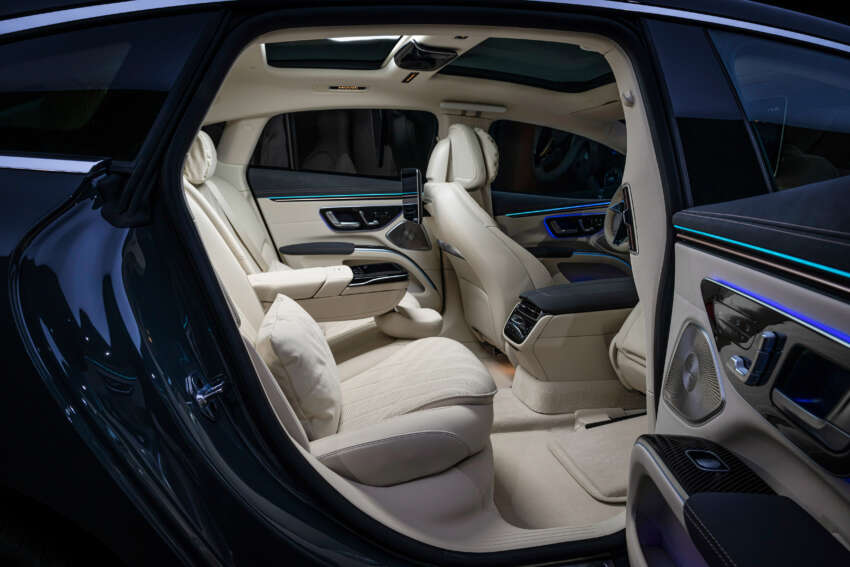 2024 Mercedes-Benz EQS facelift debuts – bonnet star added; new 118 kWh battery; up to 822 km EV range 1749852
