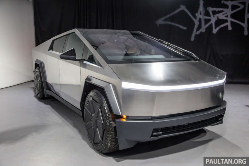 Tesla Cybertruck in Malaysia – stainless steel pick-up EV on display in showrooms in May, not for sale 1749368