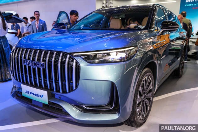 Beijing 2024: Jaecoo J8 PHEV shown – six-seater version with 605 hp/915 Nm; 175 km EV range NEDC