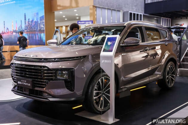 Beijing 2024: Jetour 7-seat SUV facelift, PHEV versions of the T2 light off-roader and L6 SUV on display