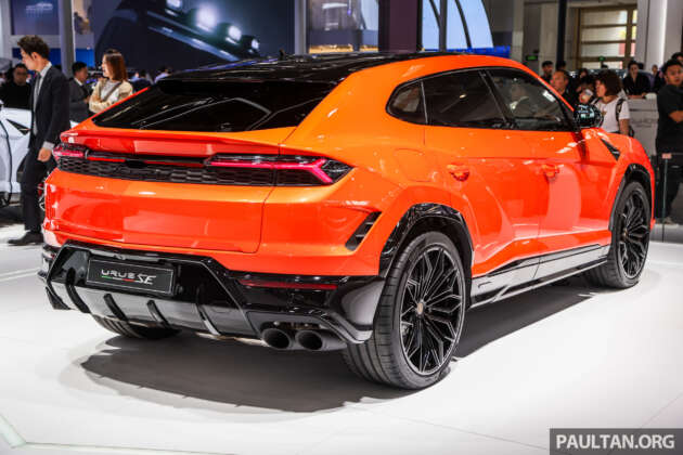Lamborghini Urus SE debuts in Beijing – 4.0L twin-turbo V8 PHEV with 800 PS, 950 Nm; 60 km EV range