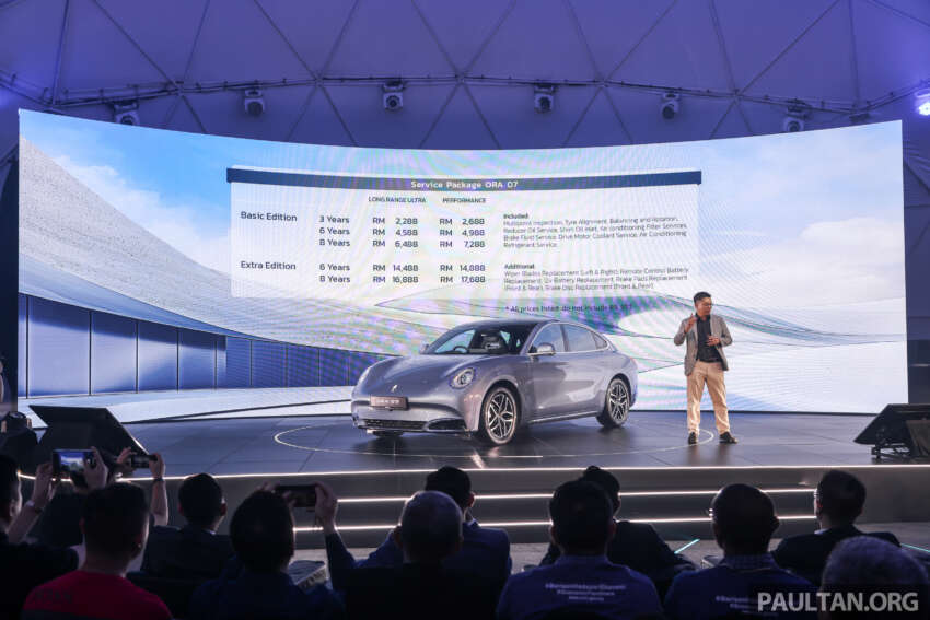 GWM Ora 07 launched in Malaysia – electric sedan with up to 408 PS, 640 km NEDC range, from RM170k 1748241