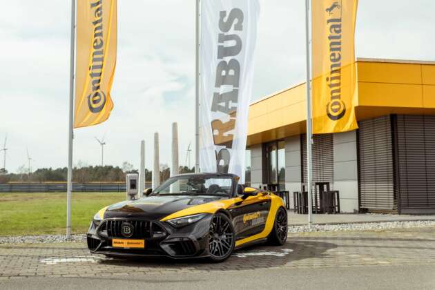 Continental MaxContact MC7 diuji pada Brabus 750 Bodo Buschmann Edition 1; tahan tork hingga 900 Nm!