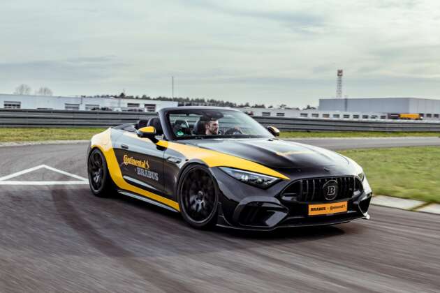 Continental MaxContact MC7 diuji pada Brabus 750 Bodo Buschmann Edition 1; tahan tork hingga 900 Nm!