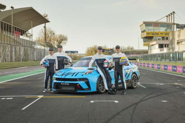 Aurobay kini rakan teknikal pasukan Lynk & Co Cyan Racing dalam perlumbaan FIA TCR World Tour 2024