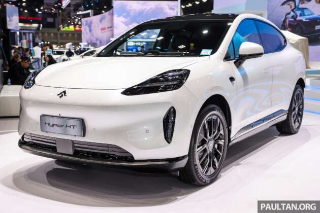 Bangkok 2024: GAC Aion Hyper HT – EV SUV bookings open in Thailand fr RM260k; Hyper GT shown