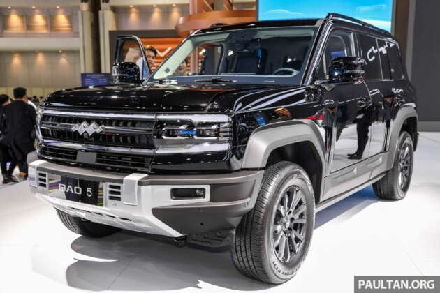 Bangkok 2024: BYD Bao Leopard 5 – rugged 1.5T PHEV off-roader with 687 PS, 760 Nm, 125 km EV range