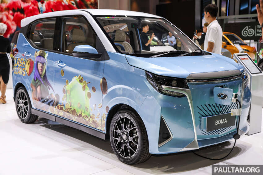 Bangkok 2024: Honri Boma EV launched – up to 200 km EV range; mini Alphard from RM65k in Thailand 1746397
