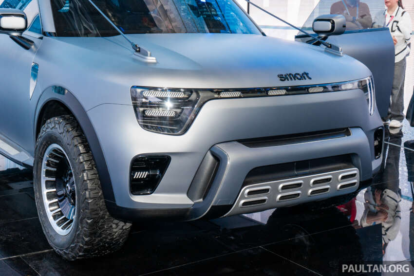smart Concept #5 unveiled – four-seater EV SUV with 100+ kWh battery, 800-volt tech; over 550 km range 1755805