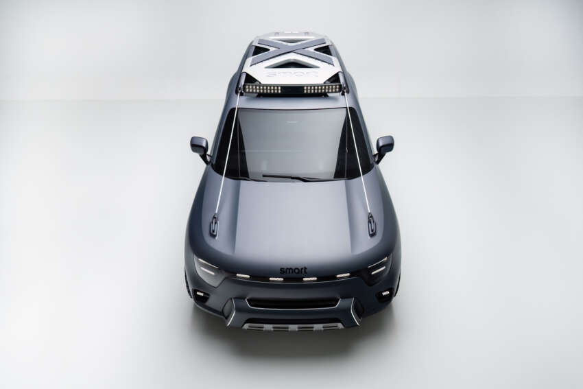 smart Concept #5 unveiled – four-seater EV SUV with 100+ kWh battery, 800-volt tech; over 550 km range 1754734
