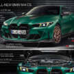 2024 BMW M4 CS debuts – 3.0L twin-turbo I6 with 550 PS, 650 Nm; 0-100 in 3.4s; design cues from M4 CSL