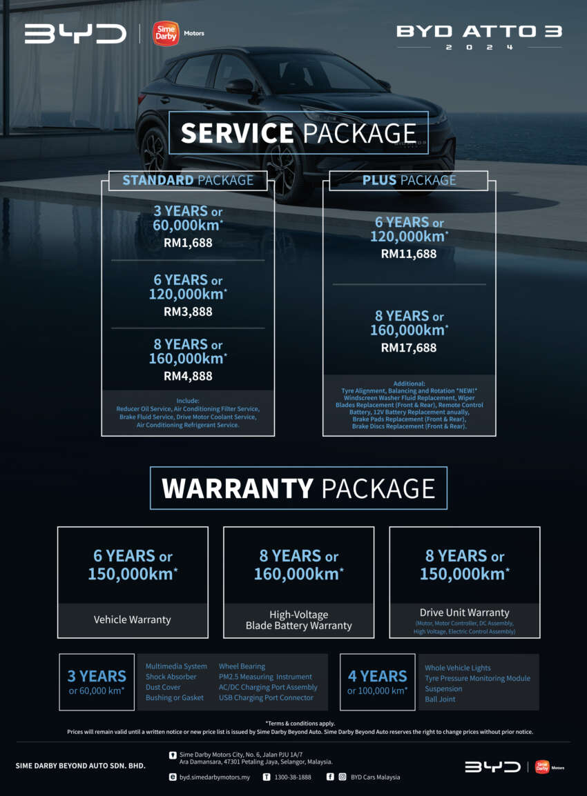 BYD Atto 3 2024 di M’sia – tempahan dibuka, hanya varian SR, RM149,800, skrin dan logo belakang baru 1759214
