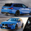 2024 BMW M3 facelift debuts – G80/G81 get tweaked styling, kit; Competition M xDrive models get 530 PS