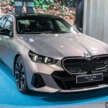 BMW i5 M60 xDrive EV in Malaysia – up to 601 PS/820 Nm, 0-100 km/h in 3.8s; official pricing from RM479k