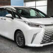 2024 Lexus LM in Malaysia – posh Alphard/Vellfire, 7-seat LM350h and 4-seat LM500h, RM1.2mil to RM1.5mil