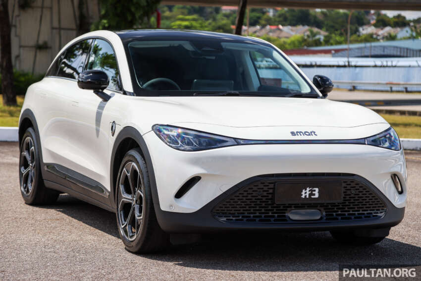 smart #3 debuts in Malaysia – Pro, Premium, Brabus; up to 455 km range, 0-100 in 3.7s; open for booking 1765683