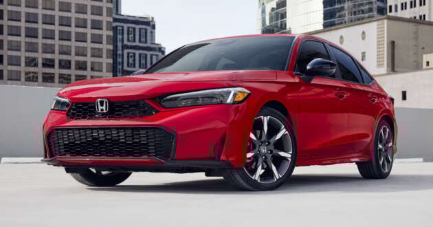 2025 Honda Civic facelift in the US – 2.0L hybrid and non-hybrid trims; 1.5L VTEC Turbo engine dropped