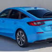 2025 Honda Civic facelift in the US – 2.0L hybrid and non-hybrid trims; 1.5L VTEC Turbo engine dropped