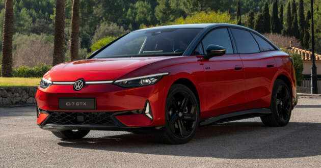 2024 Volkswagen ID.7 GTX debuts – EV fastback sedan with 340 PS, 595 km of range; 0-100 km/h in 5.4s