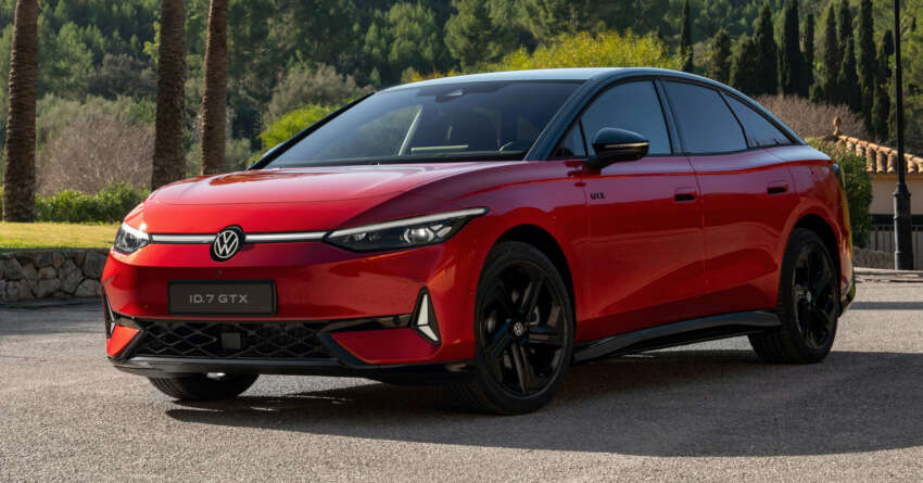 2024 Volkswagen ID.7 GTX debuts – EV fastback sedan with 340 PS, 595 km of range; 0-100 km/h in 5.4s 1774209