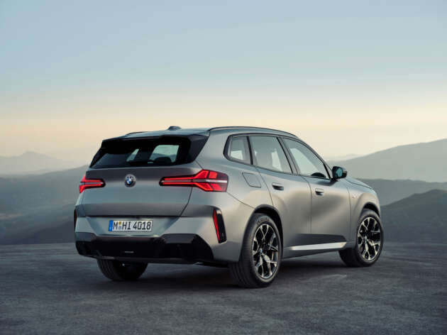 BMW X3 2025 didedah — rekaan G45 lebih menonjol, format nama baru; jarak EV untuk PHEV hingga 90 km