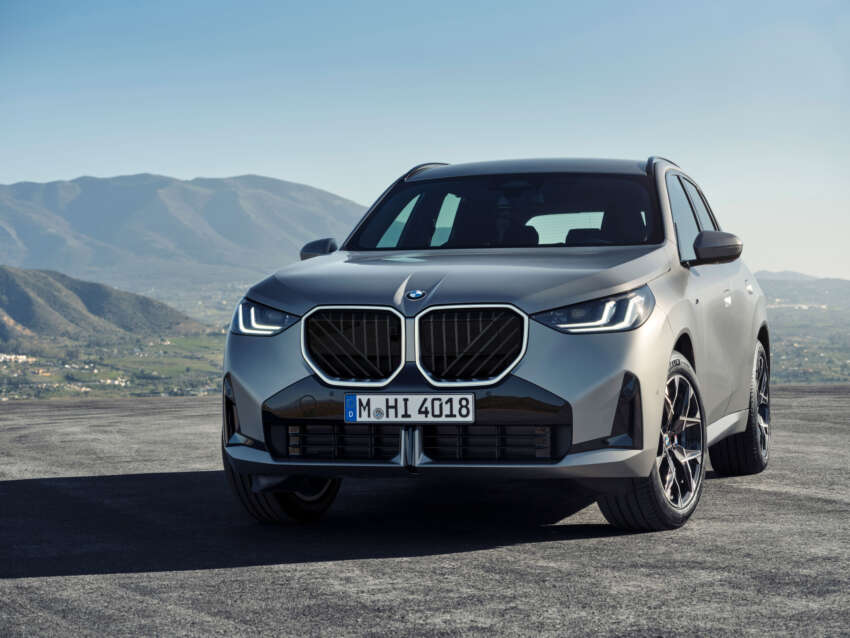 2025 BMW X3 debuts – G45 gets bold redesign, new variant naming scheme; PHEV up to 90 km EV range 1778713