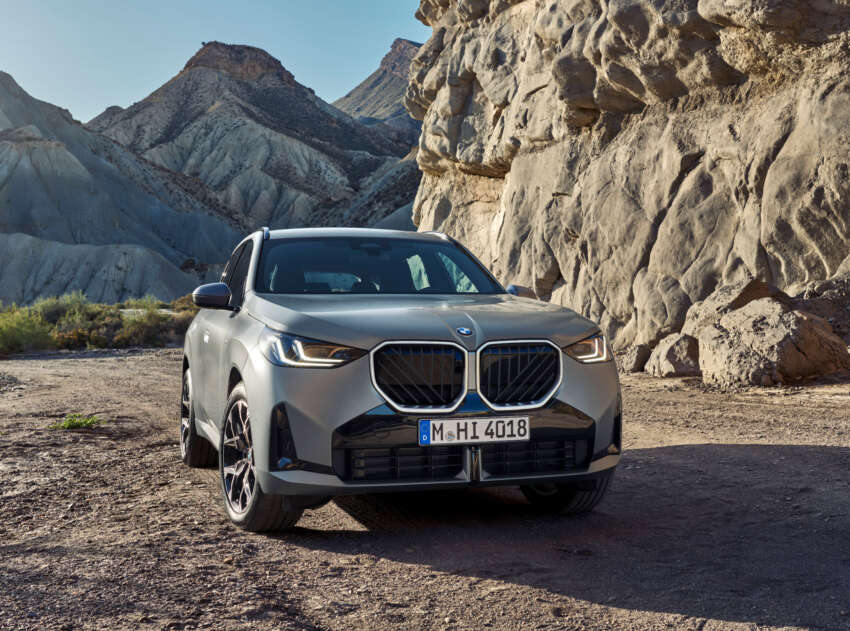 2025 BMW X3 debuts – G45 gets bold redesign, new variant naming scheme; PHEV up to 90 km EV range 1778724