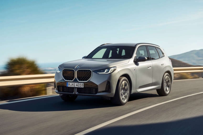 2025 BMW X3 debuts – G45 gets bold redesign, new variant naming scheme; PHEV up to 90 km EV range 1778742