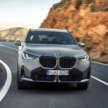 2025 BMW X3 debuts – G45 gets bold redesign, new variant naming scheme; PHEV up to 90 km EV range