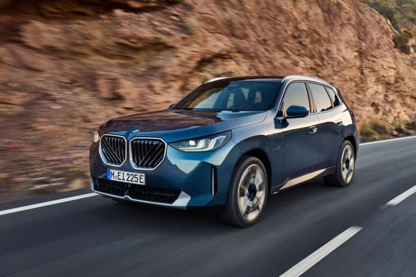 2025 BMW X3 debuts – G45 gets bold redesign, new variant naming scheme; PHEV up to 90 km EV range 1778595