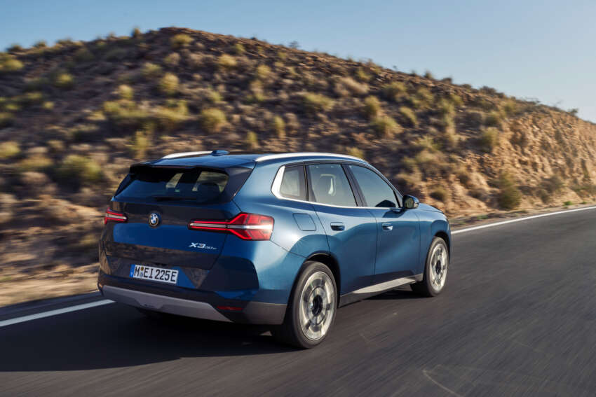 2025 BMW X3 debuts – G45 gets bold redesign, new variant naming scheme; PHEV up to 90 km EV range 1778600