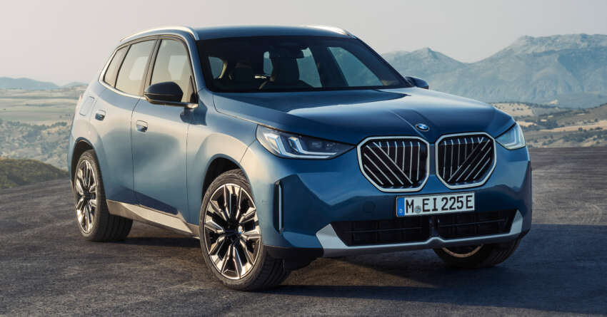 2025 BMW X3 debuts – G45 gets bold redesign, new variant naming scheme; PHEV up to 90 km EV range 1778622